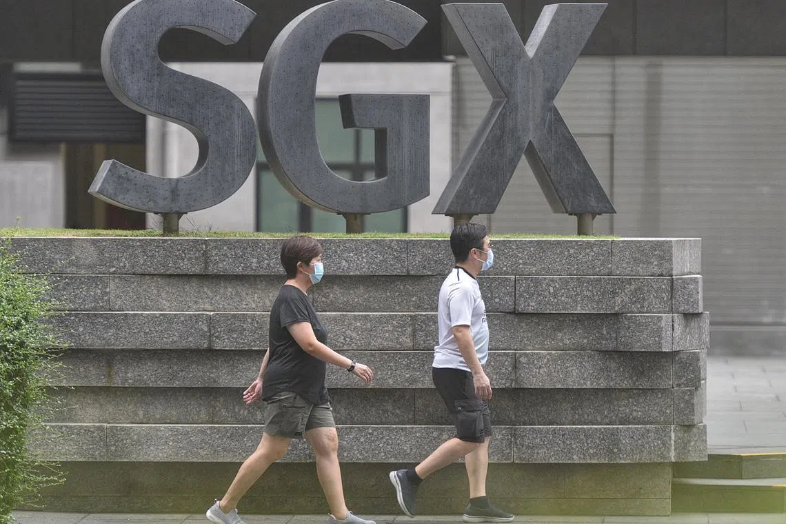 The Straits Times Index (STI) got off relatively lightly, however, falling 0.2 per cent or 6.82 points to 3,300.04.
