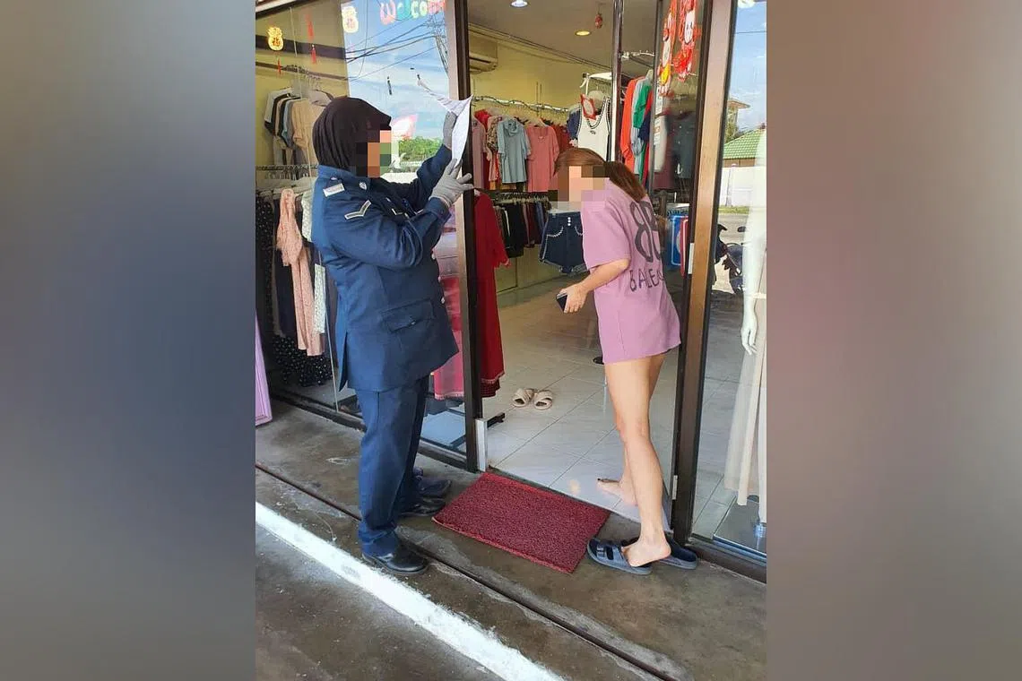 The unnamed woman was fined under Section 34(2)(b) of MPKB’s Business and Industrial Trade By-Laws 2019.