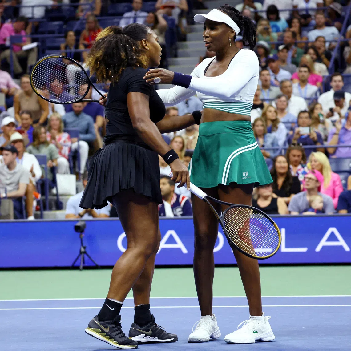 Venus Williams and Serena Williams are set to compete in the doubles at the Cincinnati Open.