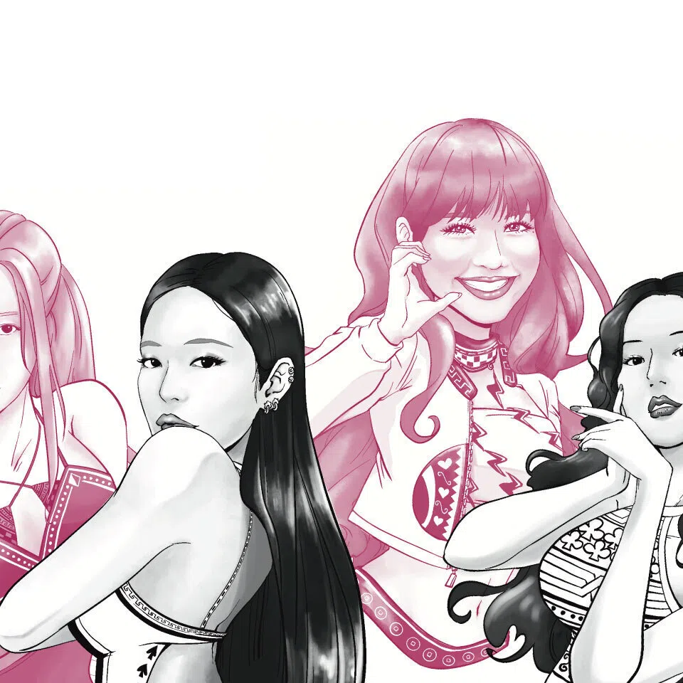 Blackpink - comprising (from left) Rose, Jennie, Lisa and Jisoo - will be the first K-pop act to perform three consecutive concerts at the Singapore Indoor Stadium, from Nov 28 to 30.