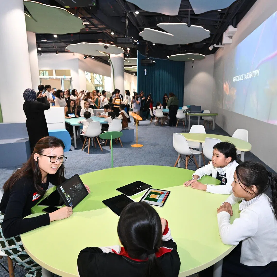 The ArtScience Museum’s new learning centre, ArtScience Laboratory, offers a varied selection of free workshops daily.