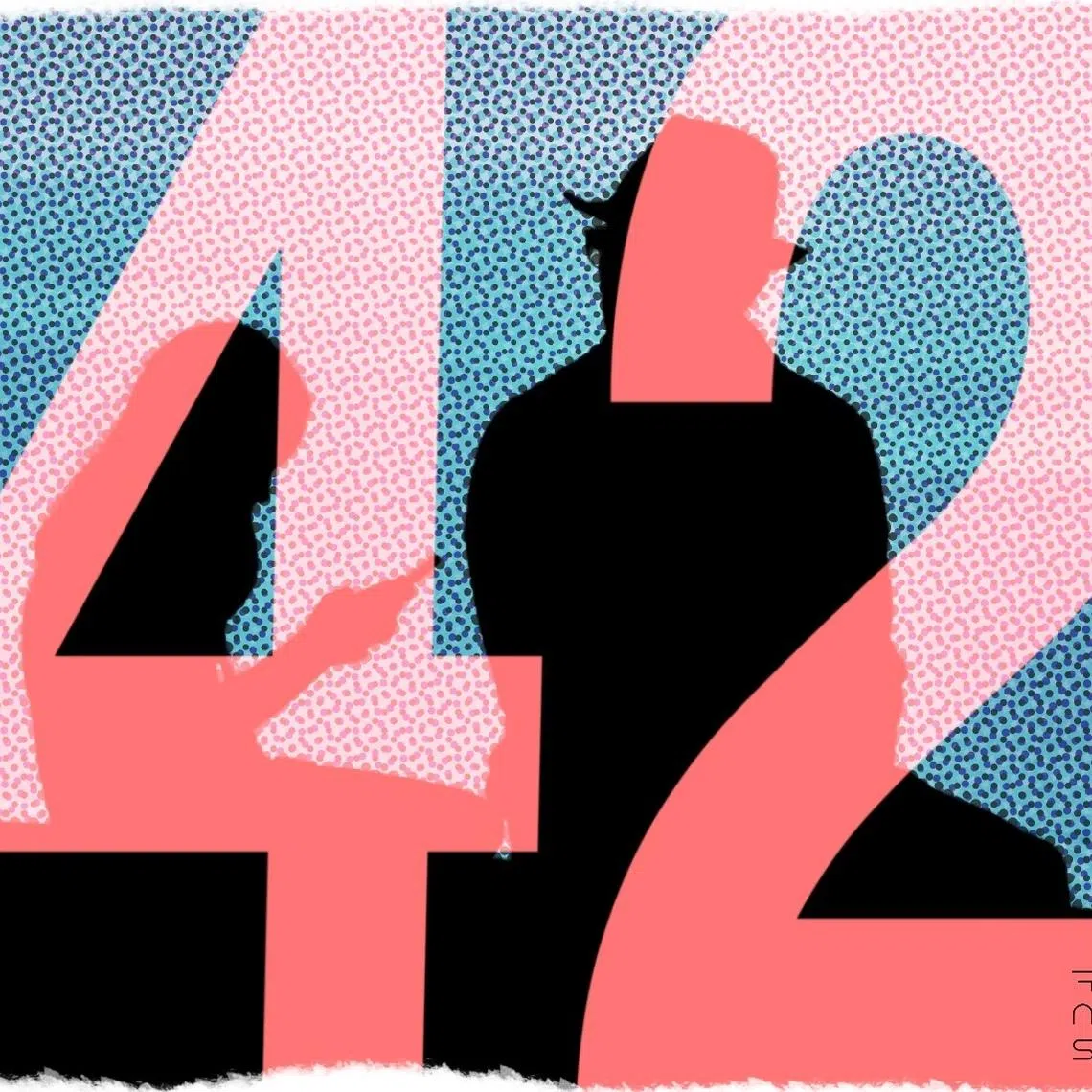 Apparently, 42 is the alphanumerical sum that signifies “To Be”. In the Buddhist context, it emphasises being fully present in the moment. 