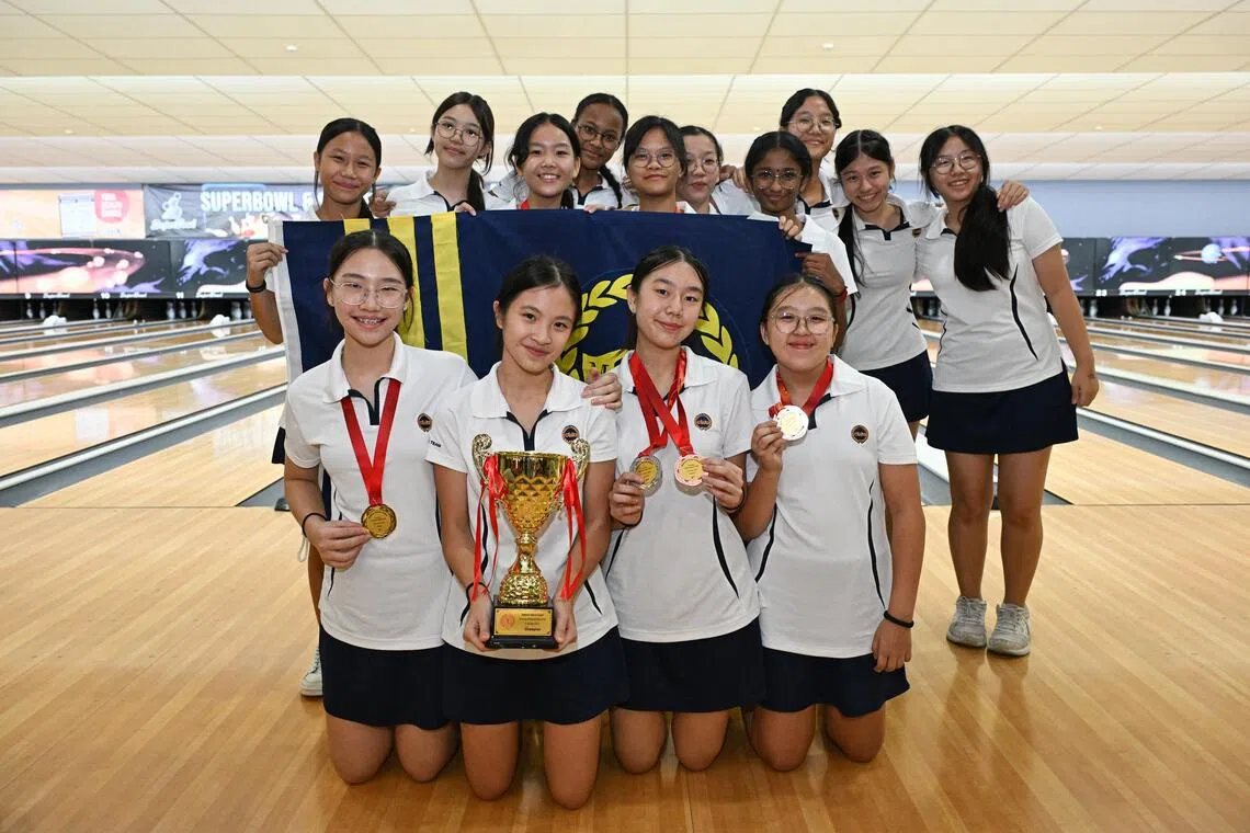 Methodist Girls’ School won their sixth consecutive NSG C Division bowling title.