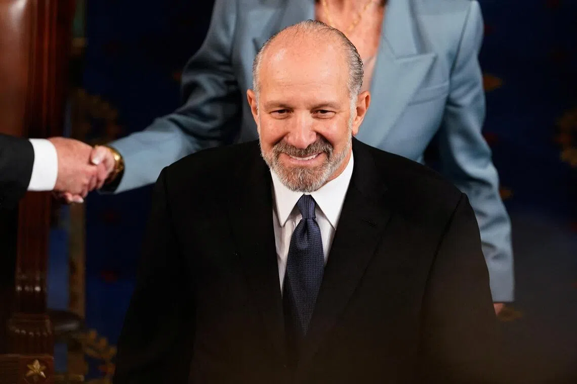 US Commerce Secretary Howard Lutnick during congressional testimony in February, insisted that there was nothing inappropriate about his visit to Epstein’s island.