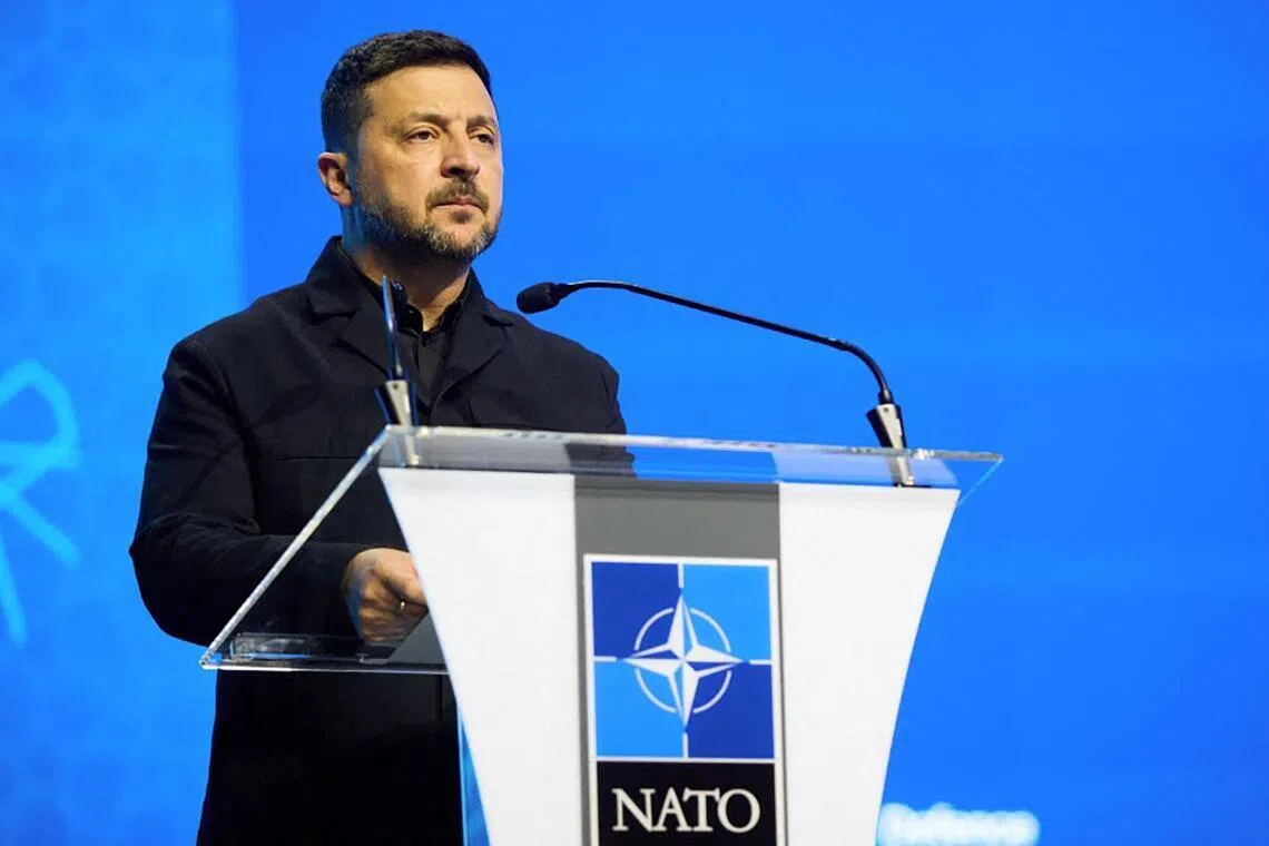 Ukrainian President Volodymyr Zelensky said outgoing Interior Minister Klymenko would be tasked with defence production.
