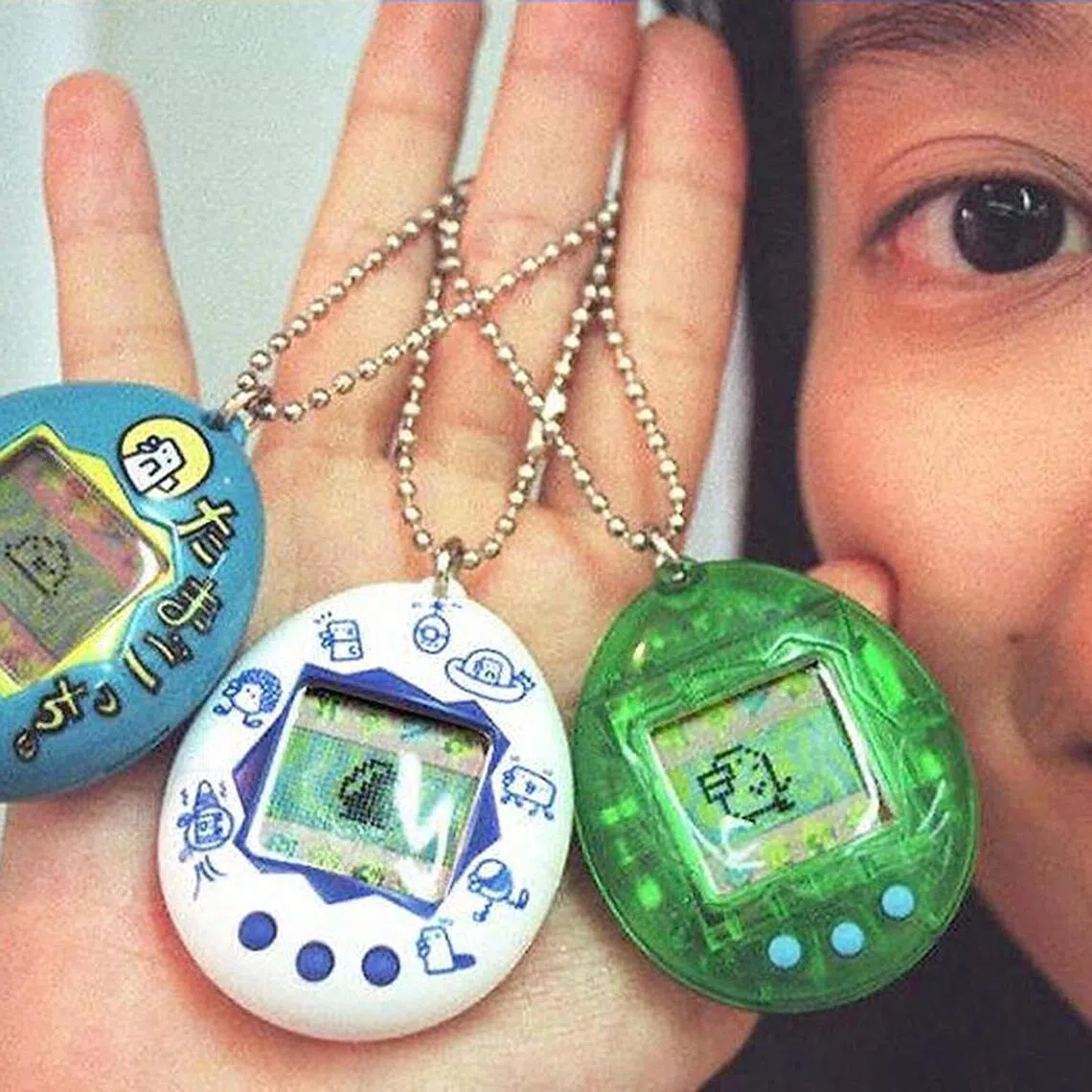 More than 100 million of the pocket-size plastic eggs have been sold worldwide since their debut, manufacturer Bandai Namco says.