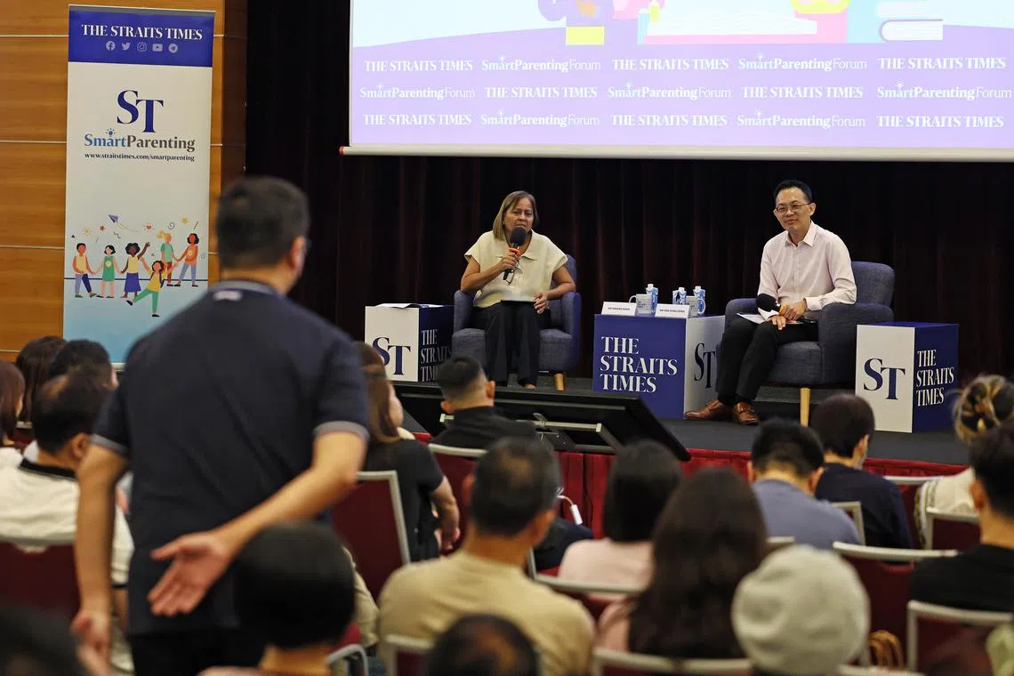 During The Straits Times Smart Parenting PSLE Prep Forum 2024, parents clarified their doubts about the PSLE scoring system with Mr Ong Kong Hong, MOE’s divisional director from curriculum planning and development division 1. ST senior education correspondent Sandra Davie moderated the session.