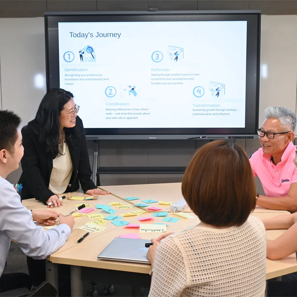 The GDALL class size is kept small and interactive to encourage active participation and peer learning.