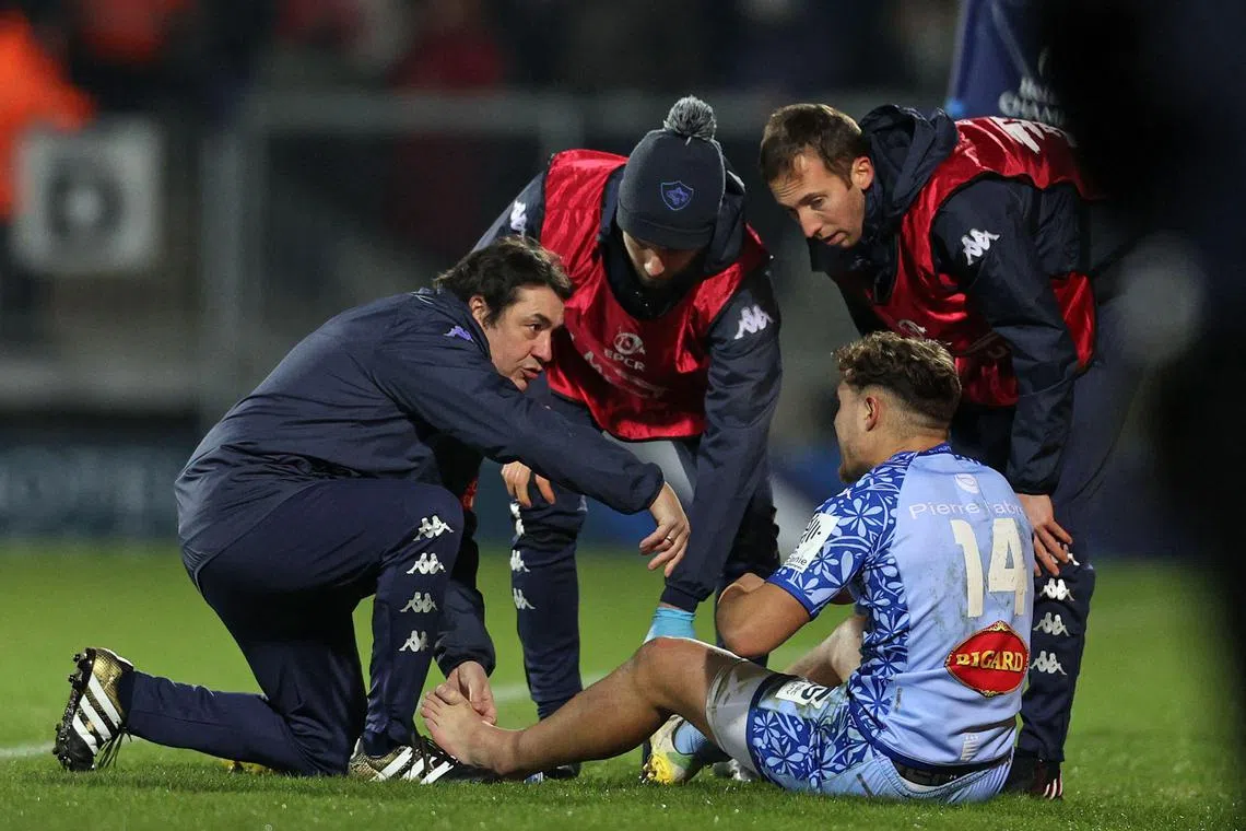 World Rugby is considering lowering the legal tackling height at elite level to reduce the risk of head injuries in the sport.