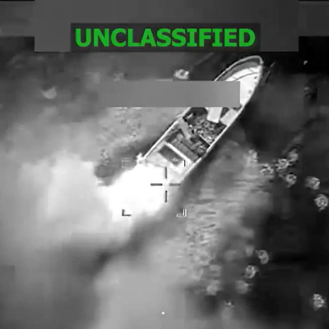 The US Southern Command said in a statement on X that "two narco-terrorists were killed" and that there was one survivor from the strike.