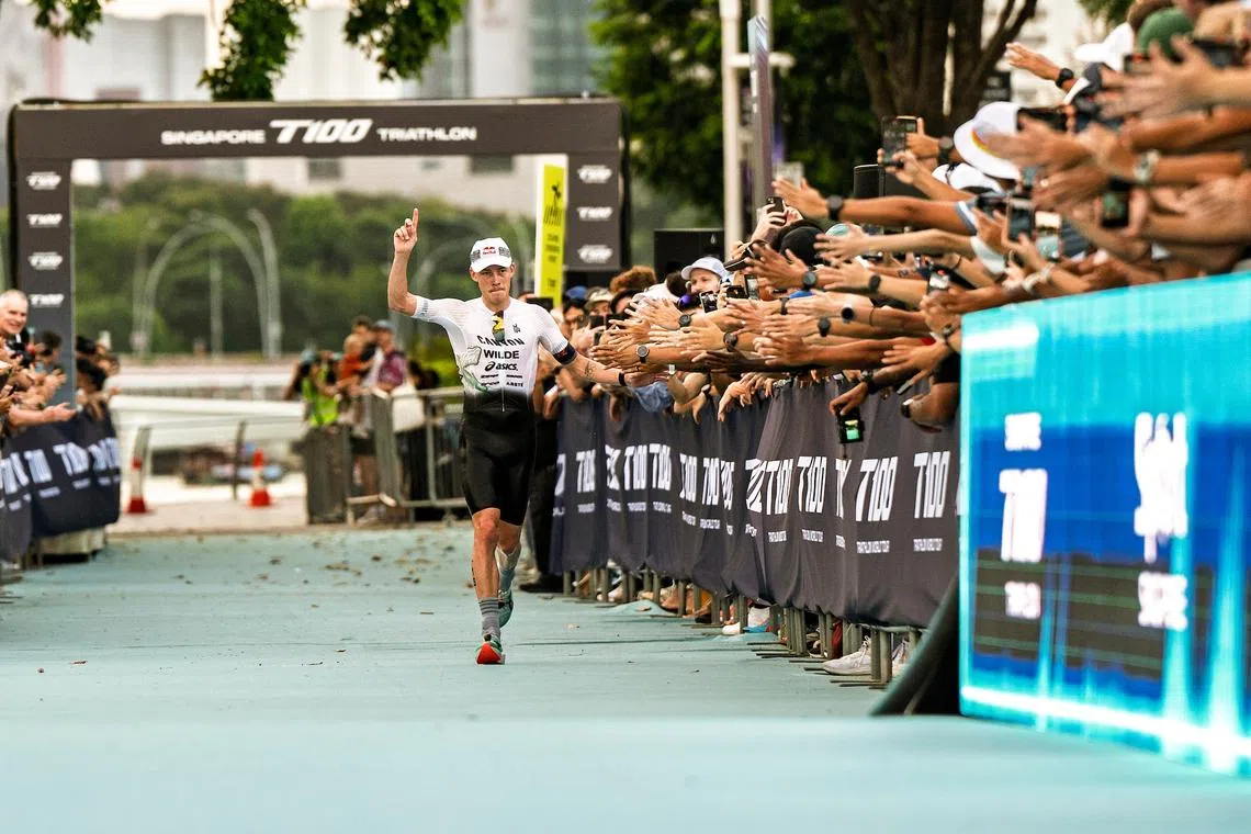 Olympic and sprint distances for amateurs added to 2026 Singapore T100