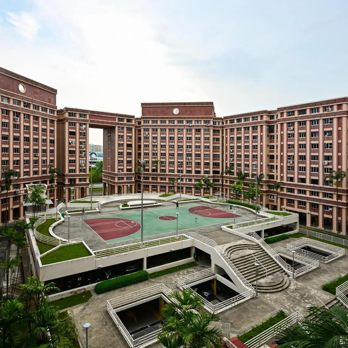 ST20250401-202598000277-Lim Yaohui-Aqil Hamzah-dstamp03/
Housing flats around 497E Tampines Street 45 on April 1, 2025.
For Tampines constituency report on April 3, 2025.
(ST PHOTO: LIM YAOHUI)