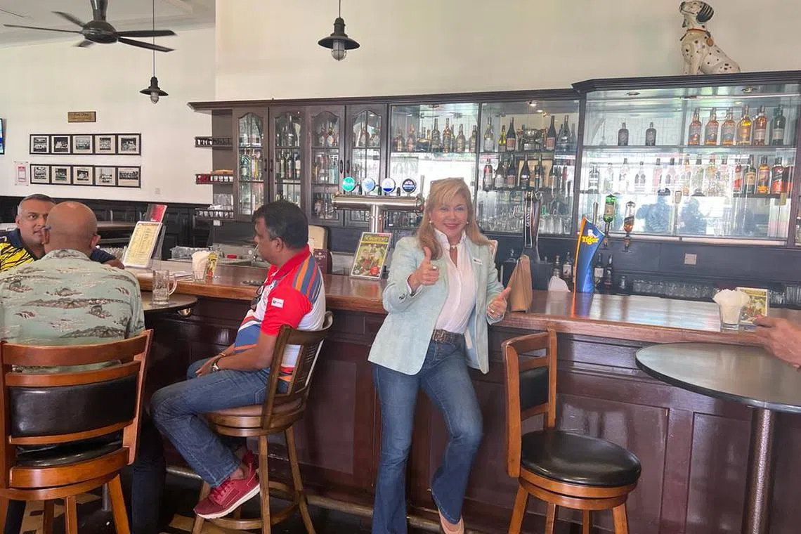 Ms Dalvin Kaur, a senior executive at Maybank, became RSC's first "lady member" after the club voted to finally allow women inside its Long Bar. 