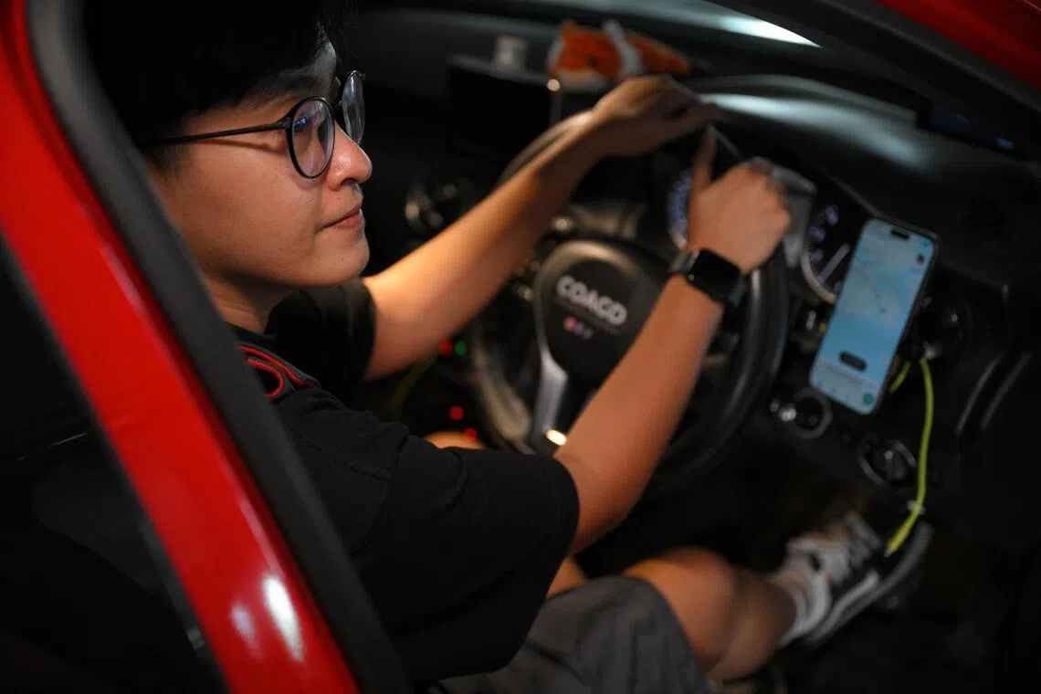 Ms Carmen Ortega, who started driving for a ride-hailing app in 2015, runs the Confessions of a Grab driver Instagram page.