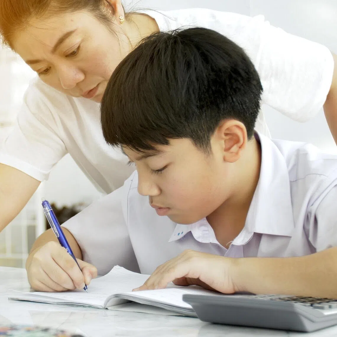Support for one’s child during exam season looks different at different ages.