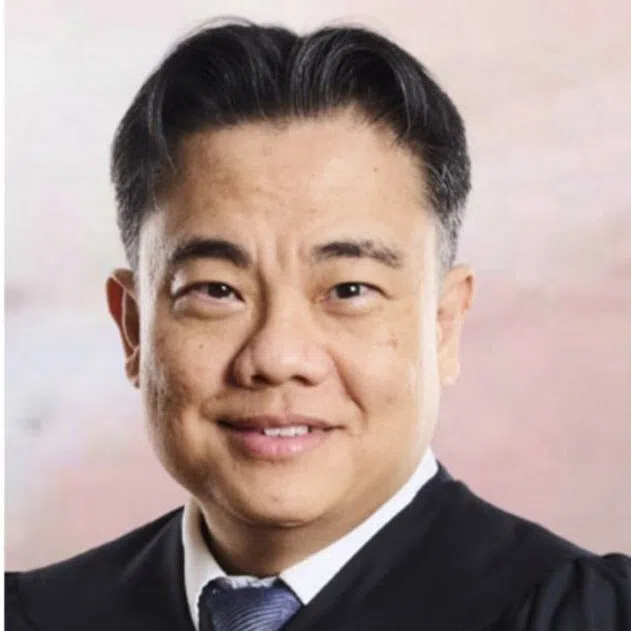 Justice Christopher Tan Pheng Wee (left) will succeed Justice Vincent Hoong Seng Lei as as Presiding Judge of the State Courts.