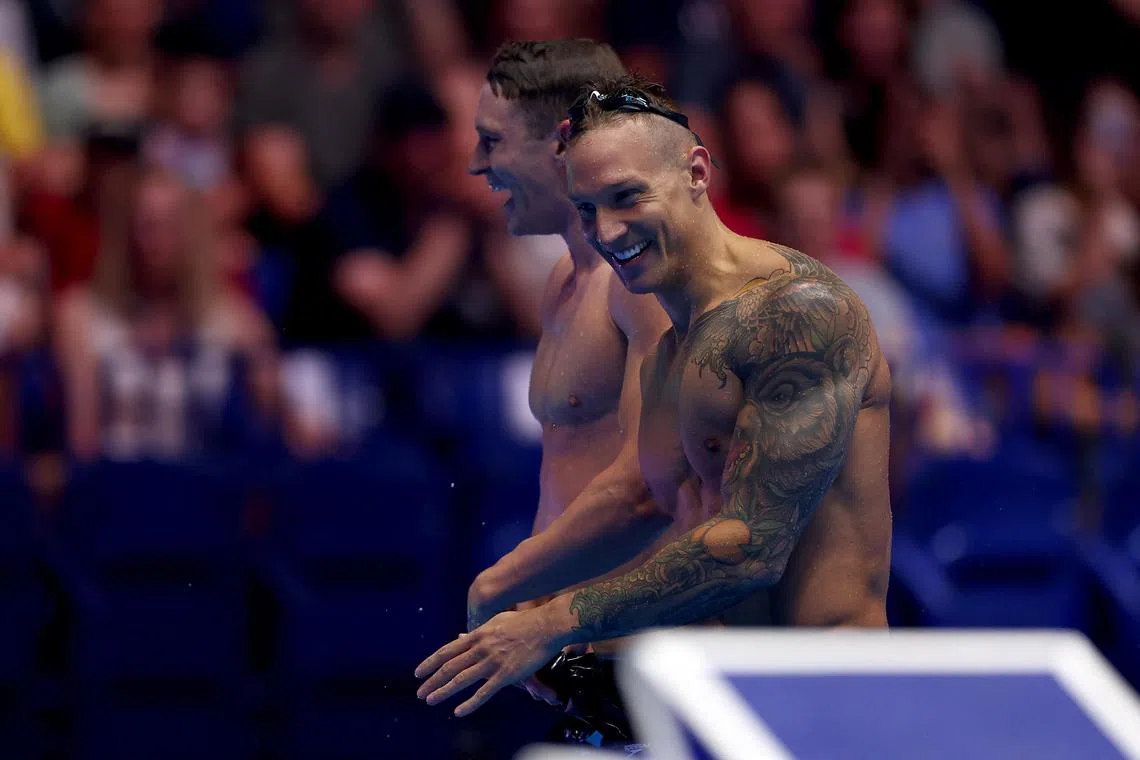 Caeleb Dressel's time of 21.41sec in the 50m free is the fourth-fastest in the world in 2024.
