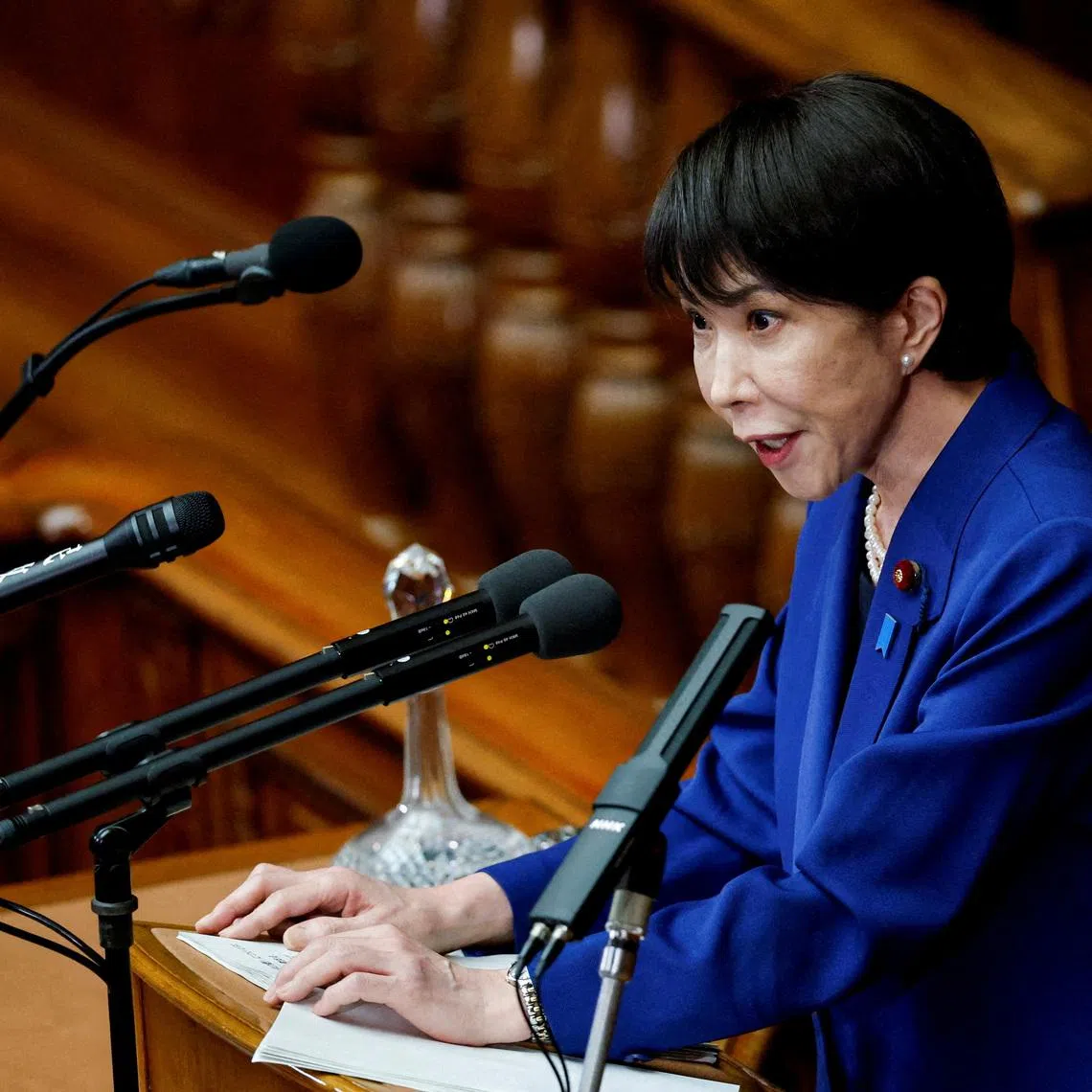 Japan's Prime Minister Sanae Takaichi was appointed prime minister in October. 