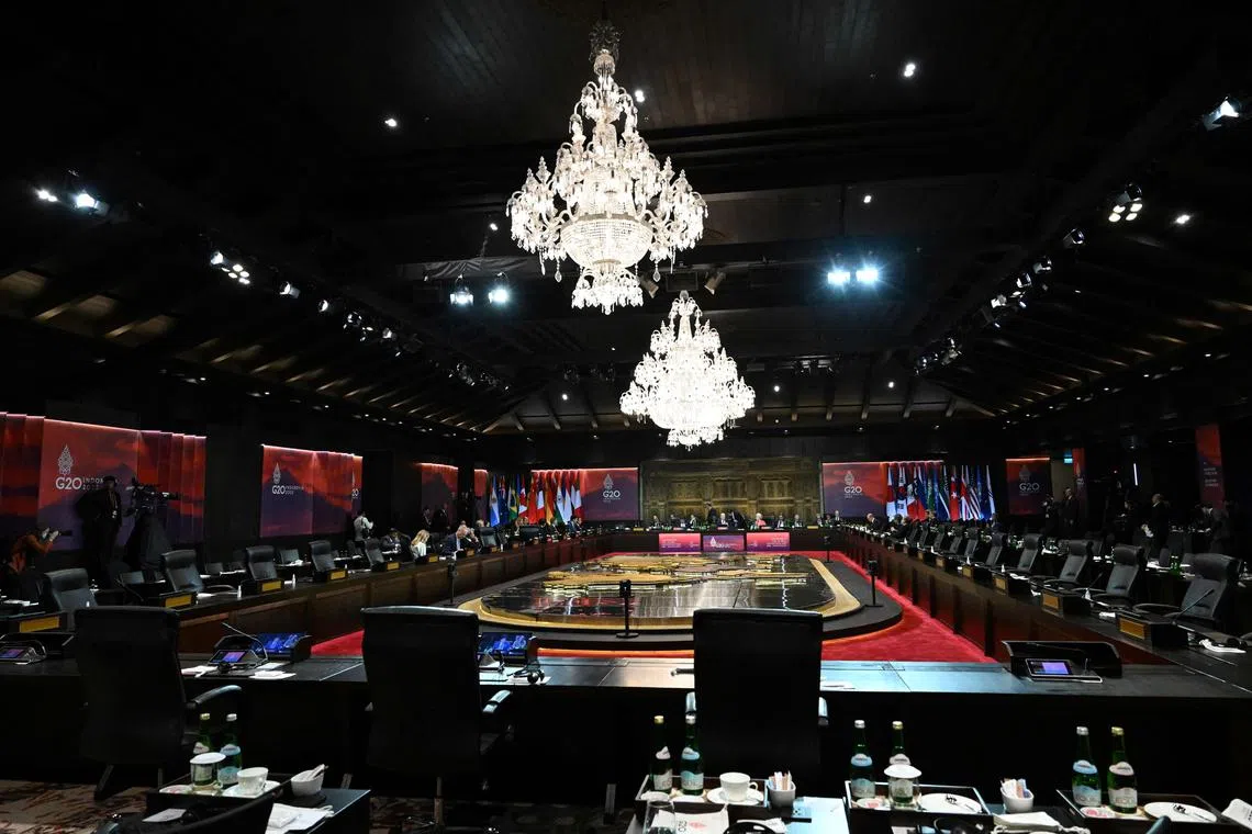 Despite their absence, Russia’s invasion of Ukraine remained a top concern among leaders in attendance.