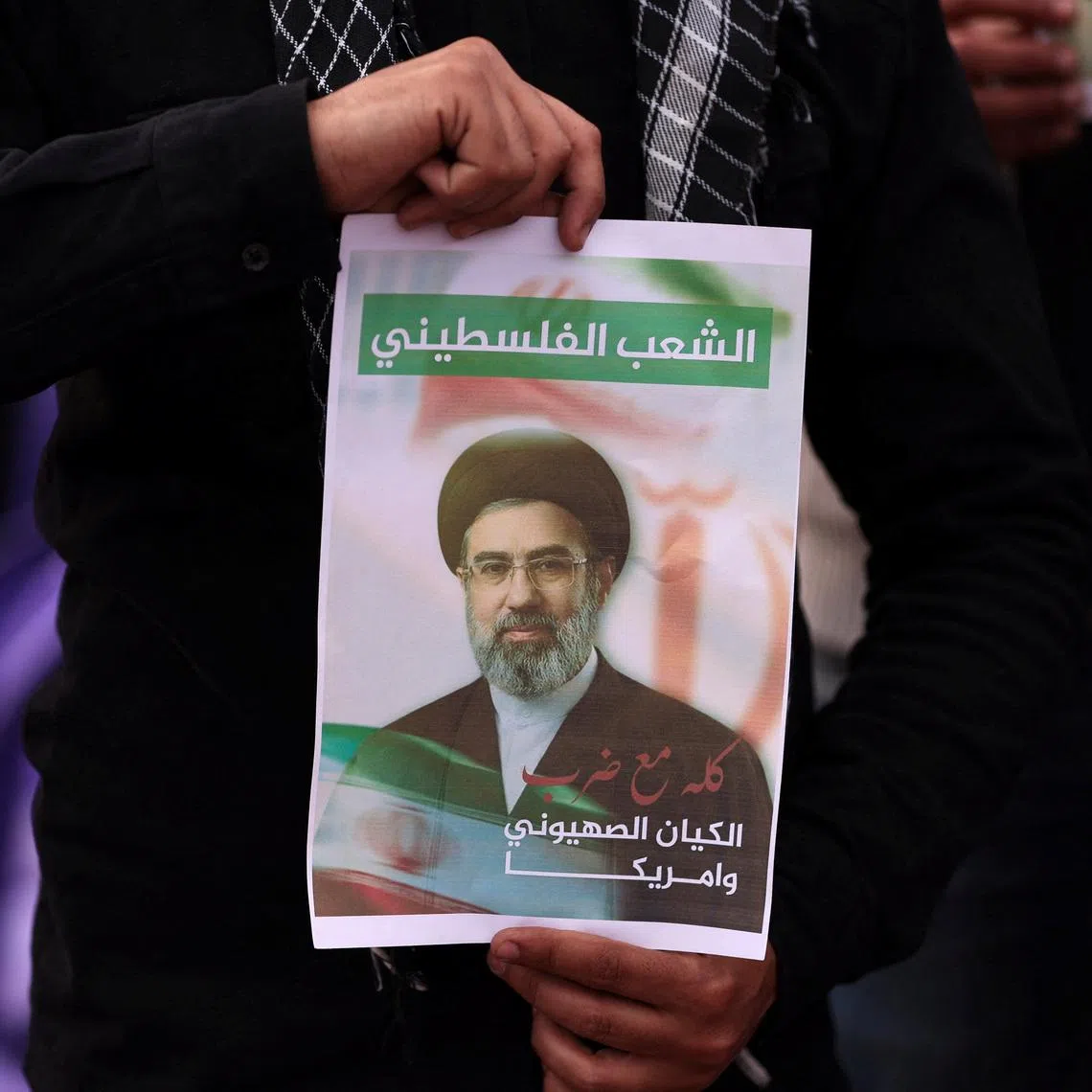 Iran’s new supreme leader, Ayatollah Mojtaba Khamenei. tops a list of 10 Iranians for whom the US is offering a US$10 million (S$12.8 million) reward.