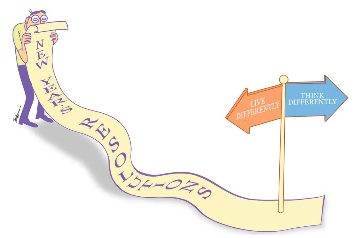 The best way to begin it on the right footing is to be intentional about how we want to live our lives.