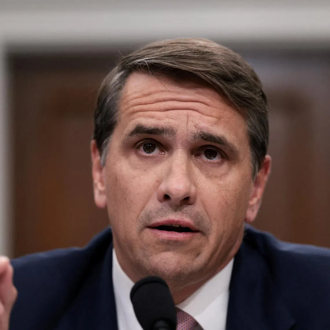 Acting U.S. Attorney General Todd Blanche testifies before a House Appropriations Commerce, Justice, Science, and Related Agencies Subcommittee oversight hearing on the Department of Justice, on Capitol Hill, in Washington, D.C., U.S., June 2, 2026. REUTERS/Evelyn Hockstein