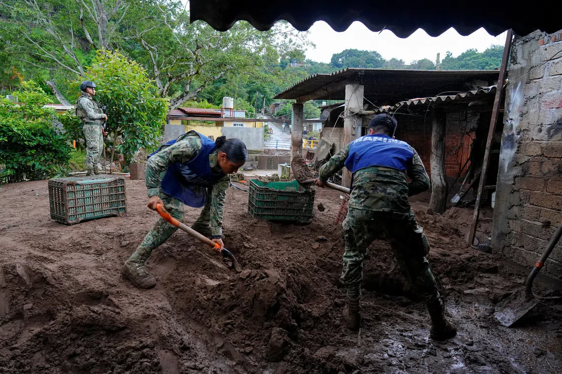 Heavy rains flood Mexico towns, leave nearly 130 dead or missing