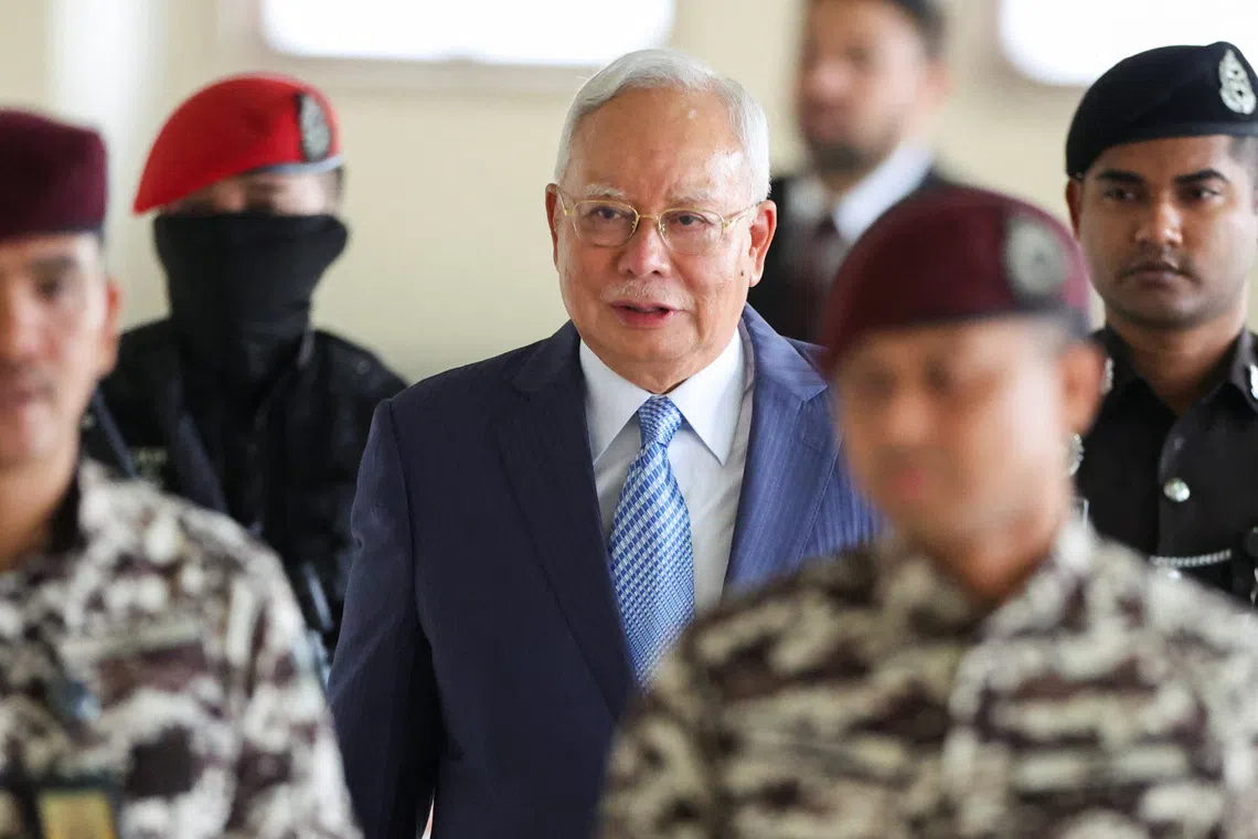 Malaysia’s former prime minister Najib Razak’s lawyers asked the Kuala Lumpur High Court to stay an additional 15-year sentence imposed after he was found guilty in December 2025 in a separate 1MDB corruption case.