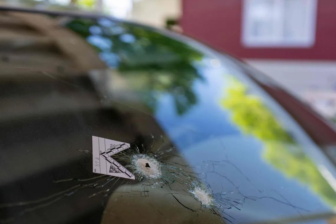The suspect had bought the rifle, one of three weapons he used in the rampage, a month after he turned 18, police said.