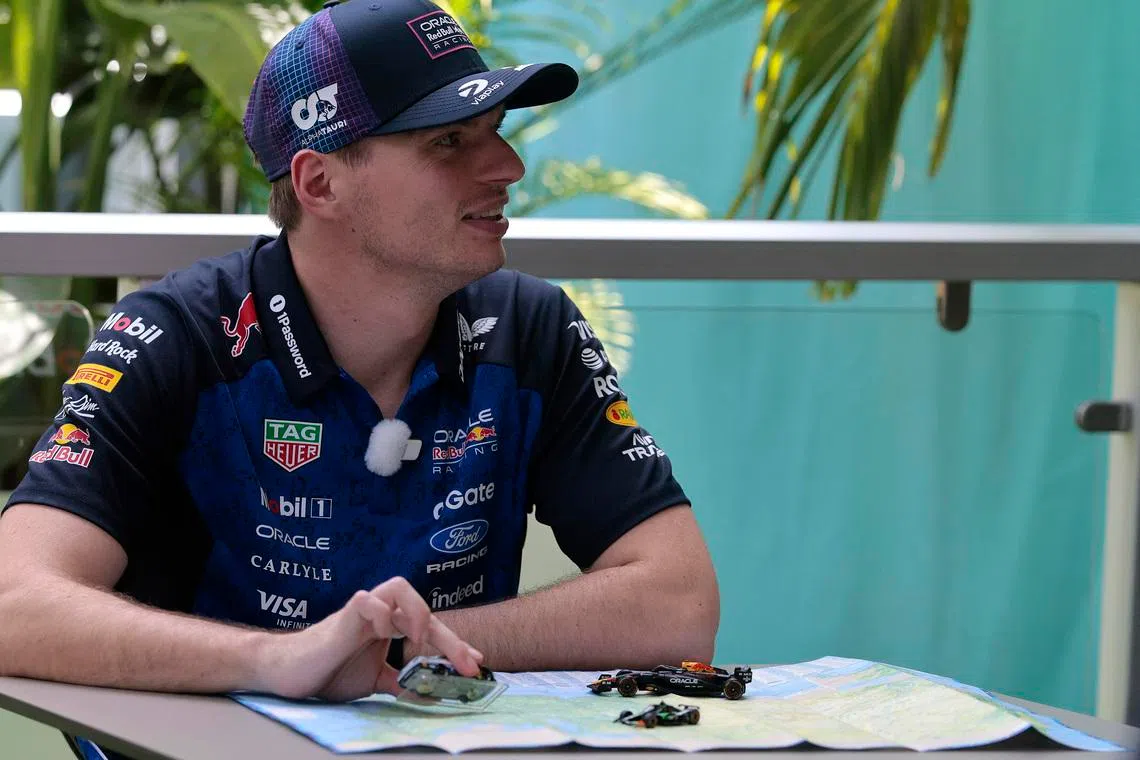Formula One F1 - Miami Grand Prix - Miami, Florida, United States - April 30, 2026 Red Bull's Max Verstappen ahead of the Miami Grand Prix REUTERS/Brian Snyder
