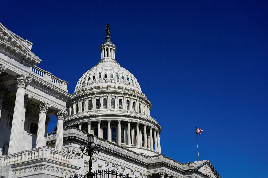 A view of the dome of the U.S. Capitol building, on Capitol Hill in Washington, D.C. U.S., September 19, 2025. REUTERS/Kent Nishimura