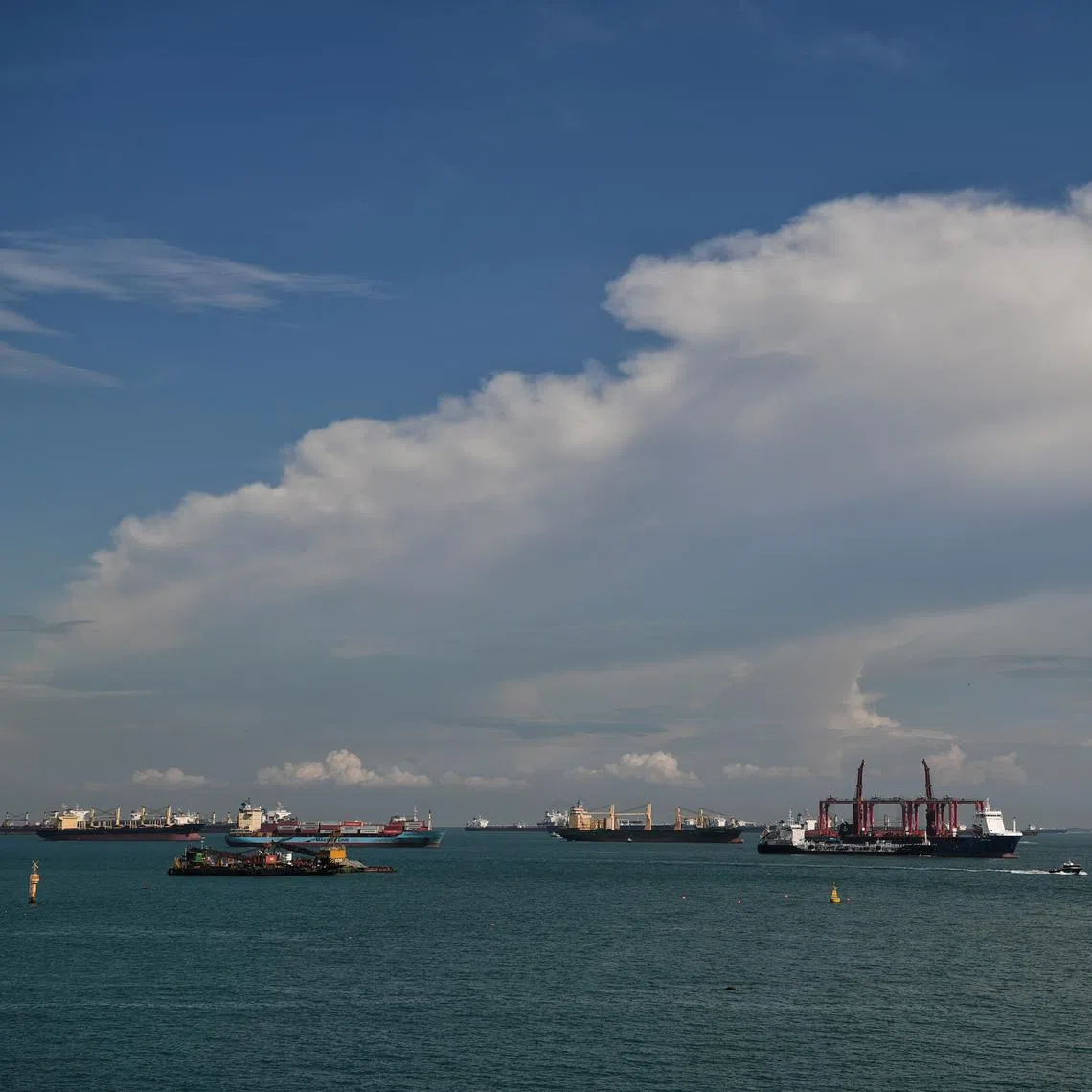 There were 80 reported piracy and armed robbery cases in the straits of Malacca and Singapore between January and June 2025.