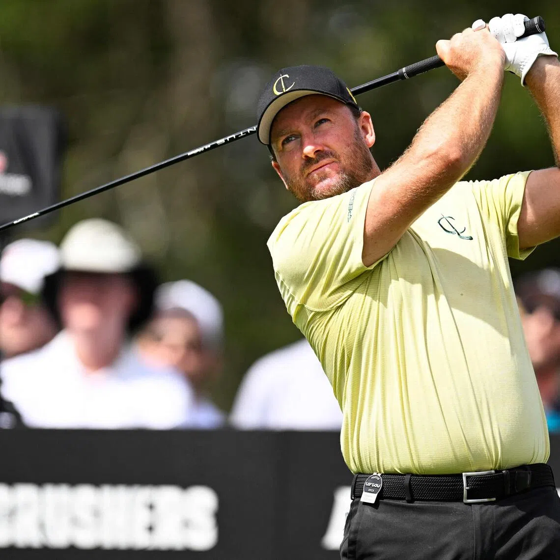 Graeme McDowell, in a file photo from 2023, said he was “grateful” for his last four years with LIV, and looked forward to the “next chapter of my career”.