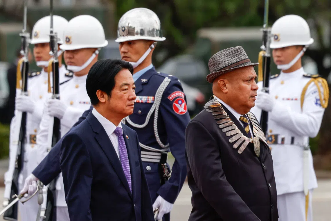 Tiny Tuvalu says it treasures ‘special relationship’ with Taiwan