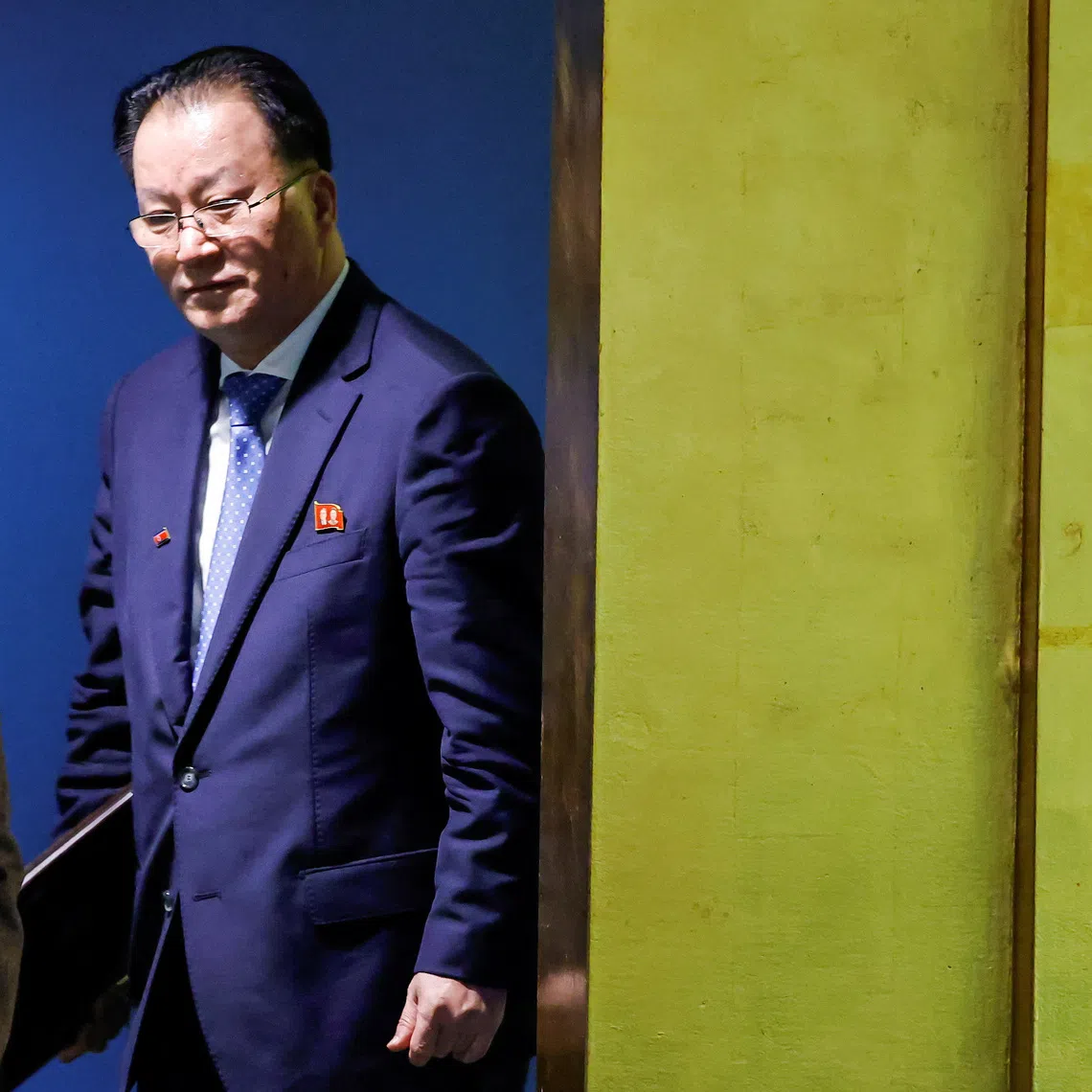 North Korea’s Vice-Minister for Foreign Affairs Kim Son Gyong arrives to address the 80th United Nations General Assembly in New York City, on Sept 29, 2025.