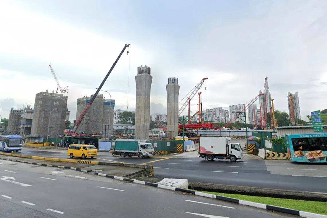 The construction supervisor had fallen from a height of about 9m while descending scaffolding at the site near Block 202 Pandan Gardens, near Jurong East, at around 5.30pm on Nov 13.