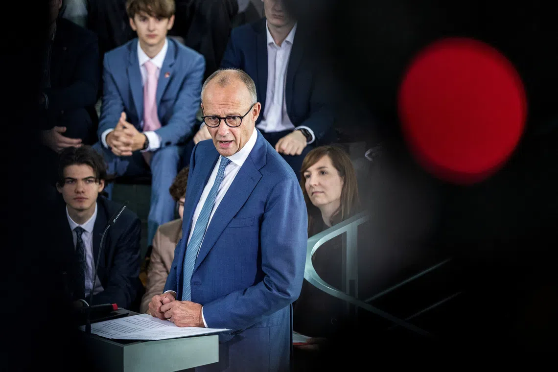 Embattled Merz seeks party backing ahead of fresh election tests in Germany