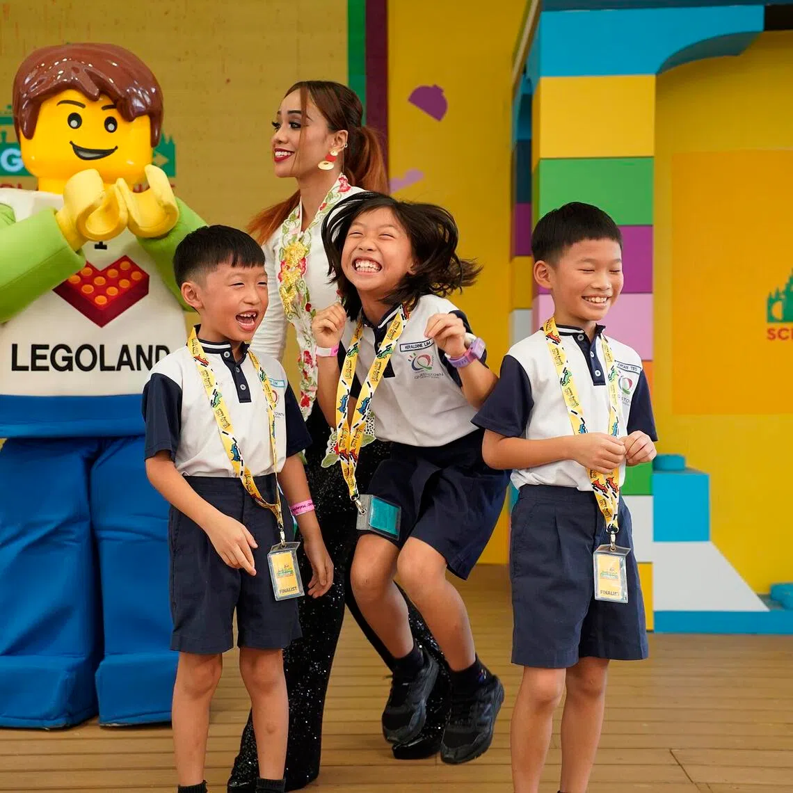 A team of Queenstown Primary School pupils were crowned Junior Category Champions in the Legoland School Challenge 2025.