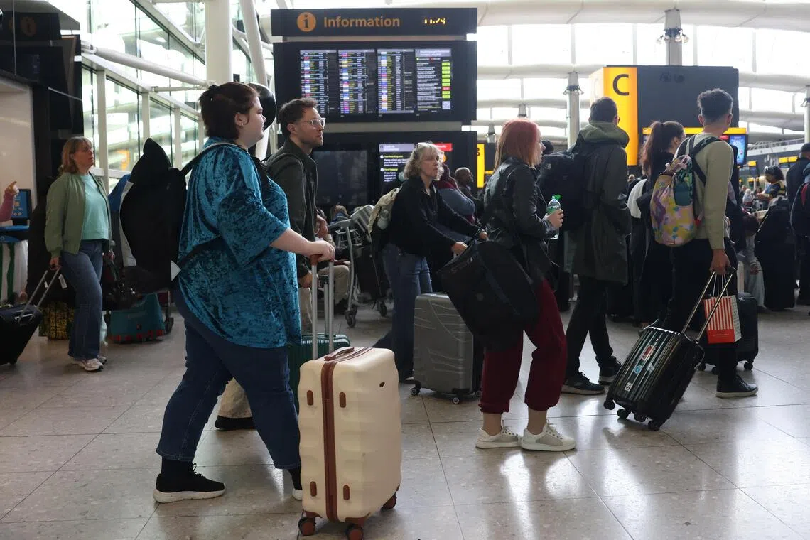 Cyberattack ruled out in Britain air traffic glitch as more flights axed