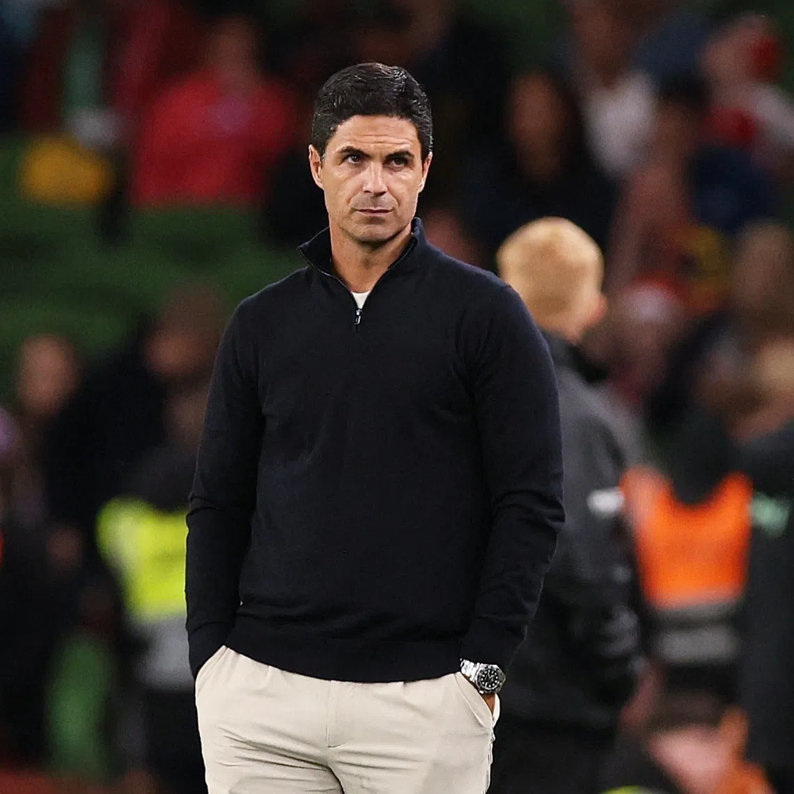 Arsenal manager Mikel Arteta was pleased with the players’ reaction to the pre-season defeat.
