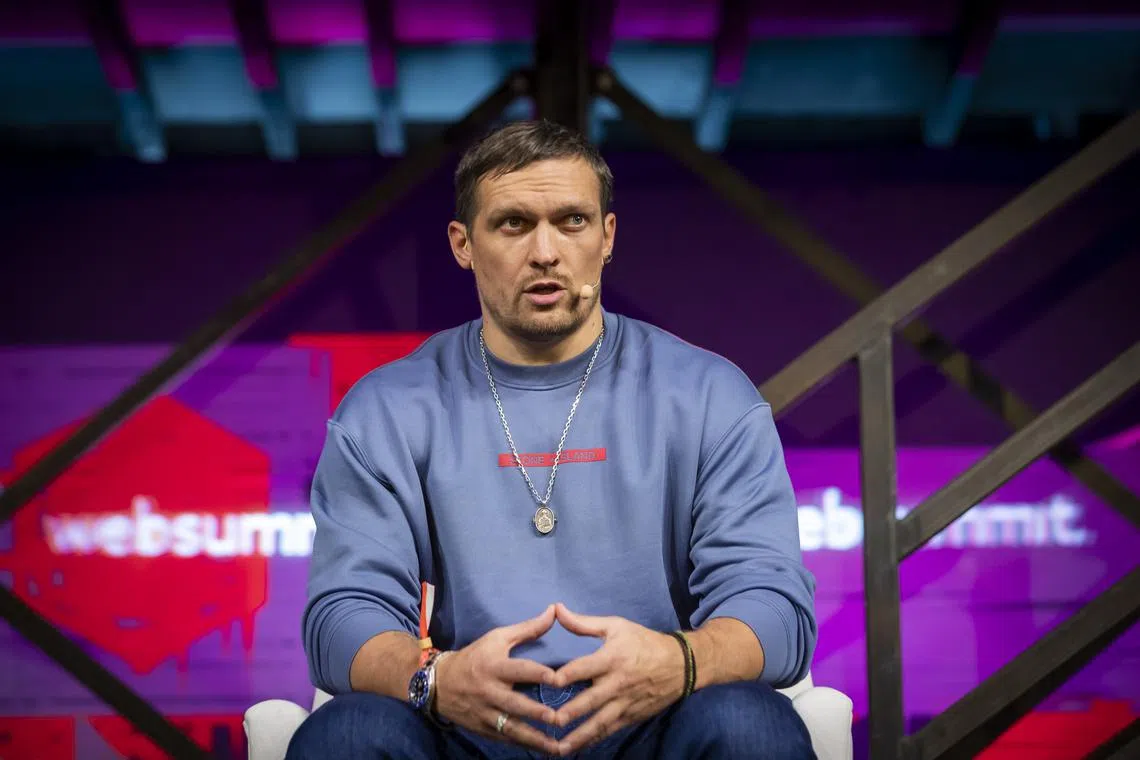 WBA, WBO, IBF and IBO heavyweight champion Oleksandr Usyk (above) is set fo fight Croatian challenger Filip Hrgovic.