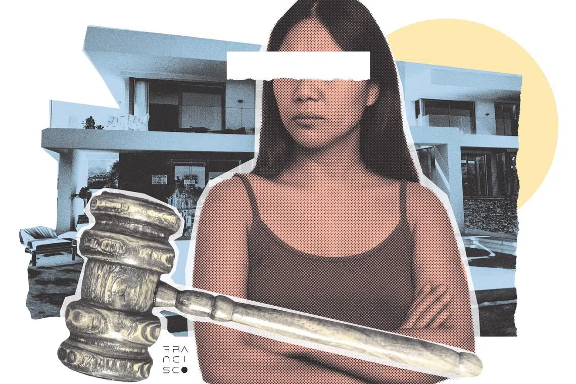 The woman was expected to fight for a share of her husband’s assets, which exceeded $10 million.