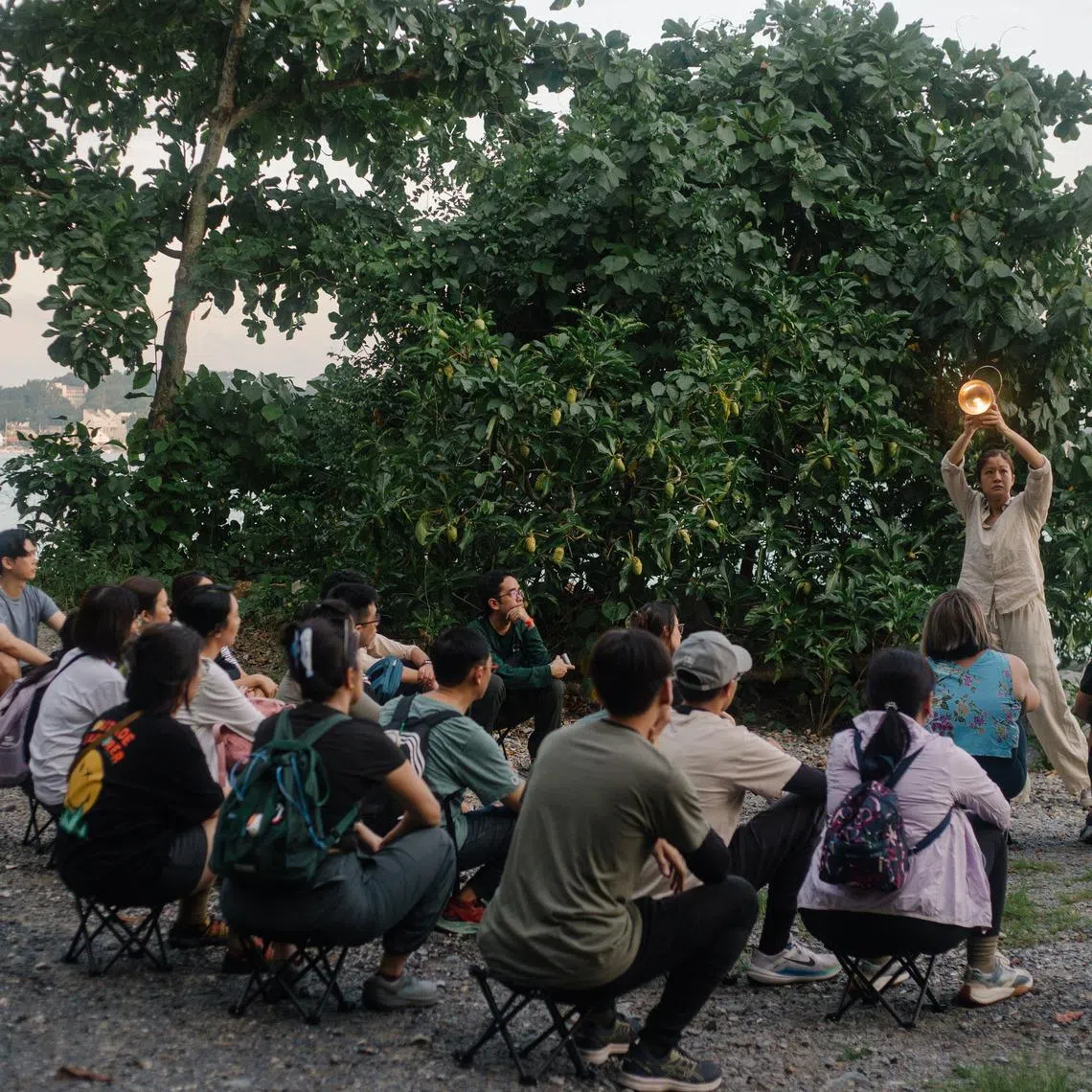 In The Middle Of The Water is a promenade theatre work written by Kok Heng Leun and performed by Chng Xin Xuan. 