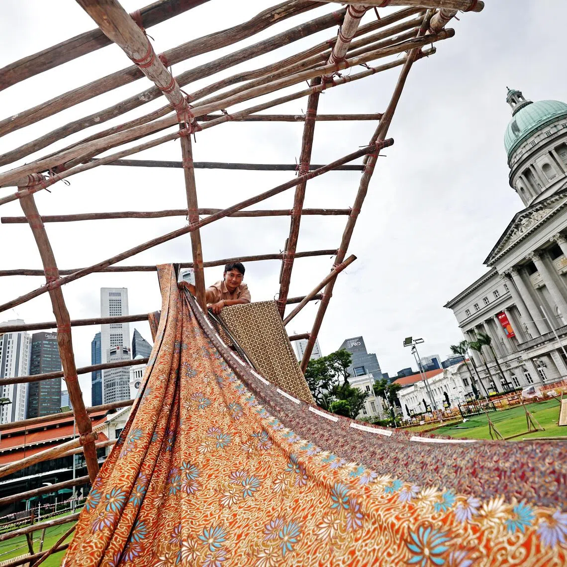 The National Gallery Singapore attracted 2.2million visitors for FY2025/26 through exhibitions and events such its Light To Night festival.