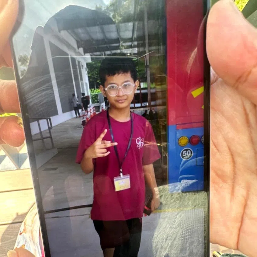 The mother of the 13-year-old boy who went missing on Feb 25 said he had no fishing experience but wanted to join his friends for the activity.