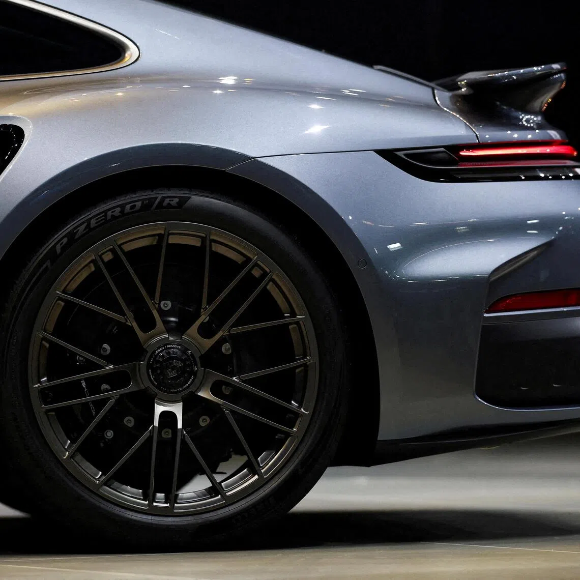 Porsche 911 Turbo S is presented during a media preview ahead of the IAA Munich auto show, in Munich, Germany, September 7.