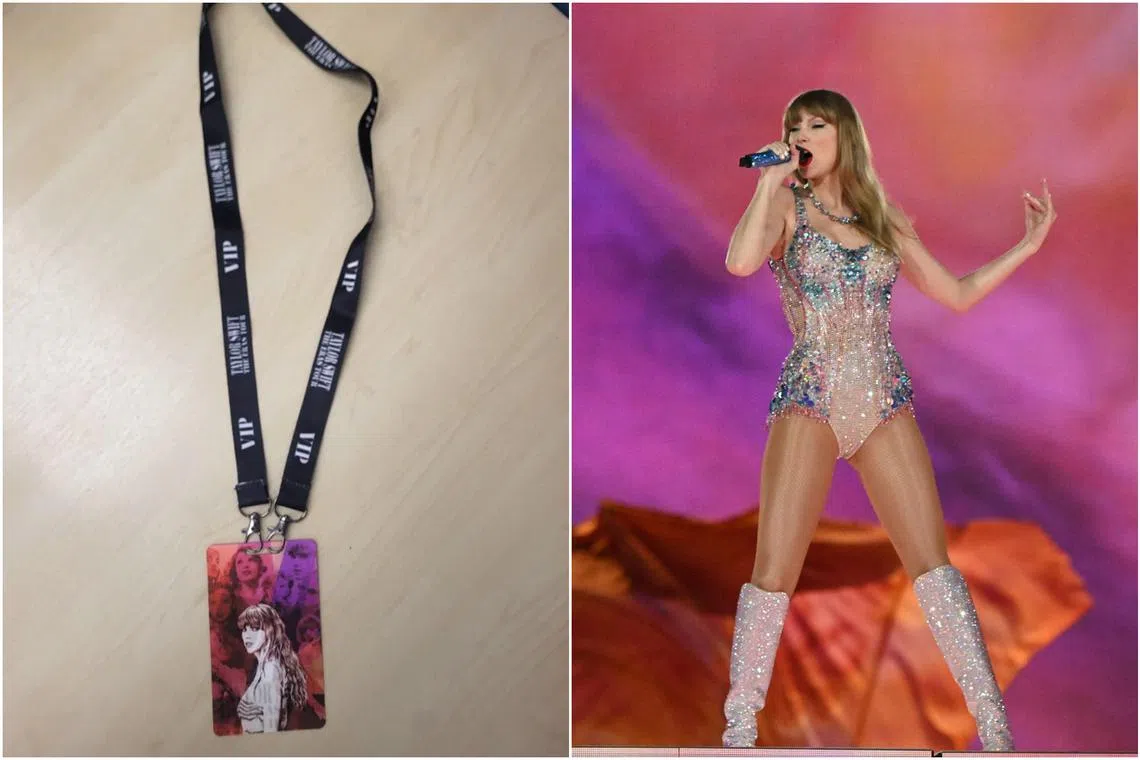 Wu Zhihong passed Mr Yan Shuqing a lanyard with “VIP” imprinted on it, in an attempt to create the false impression that Mr Yan had a valid ticket.