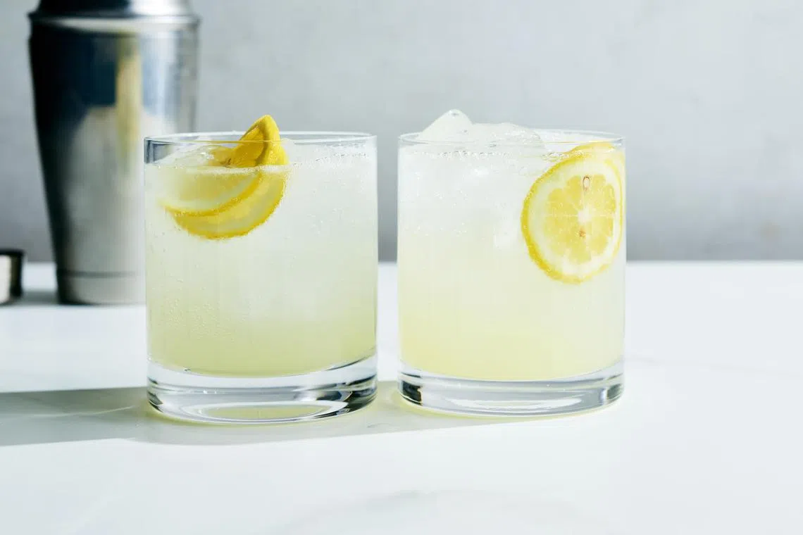 Hard lemonade. Lemon is an easy way to balance cocktails, as in this hard lemonade that's both reminiscent of and far removed from the six packs of yore.