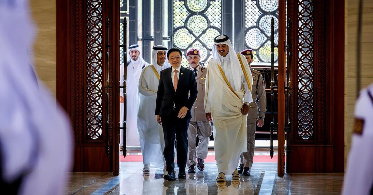 Singapore, Qatar to work towards upgrading ties to strategic partnership