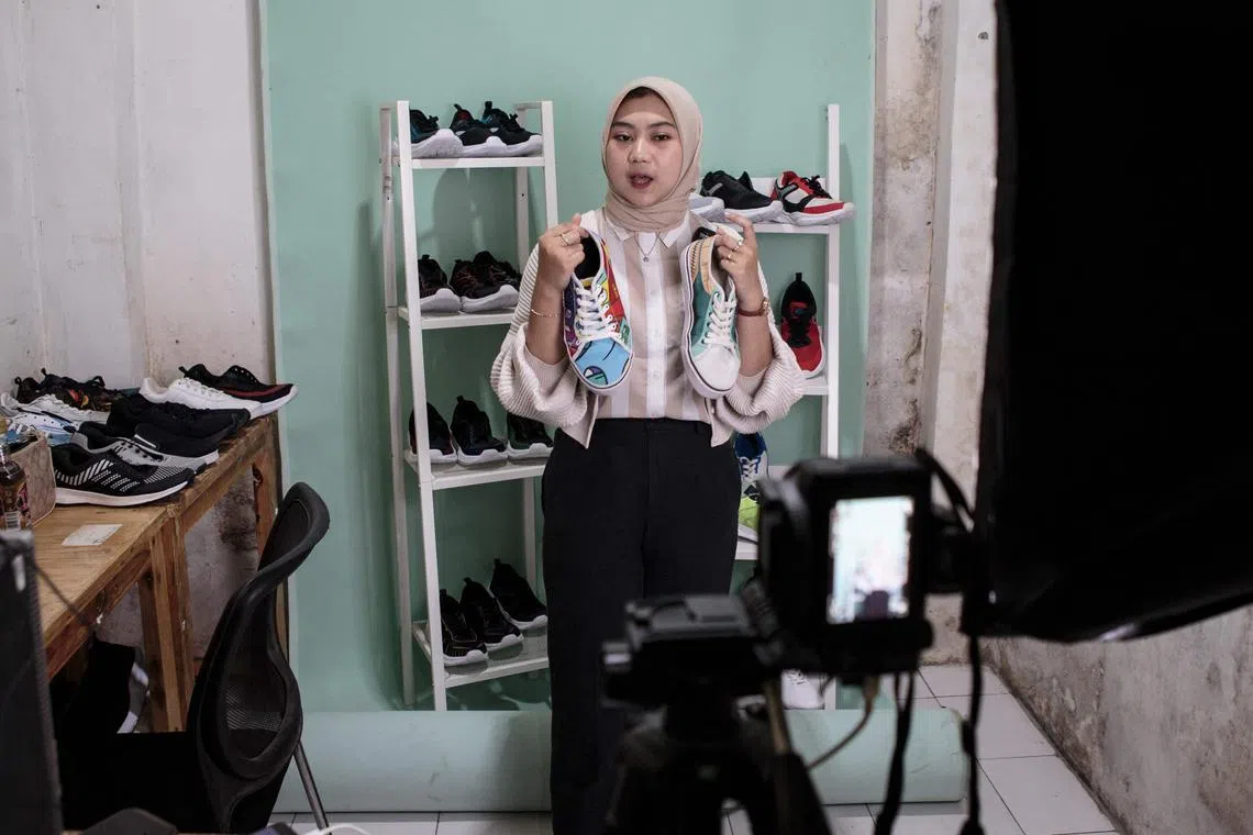 Indonesia is seeking to rein in diect sales on social media that it says is harming millions of small businesses.